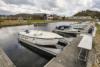 Boot HR 600 und Filetiertisch im Hafen